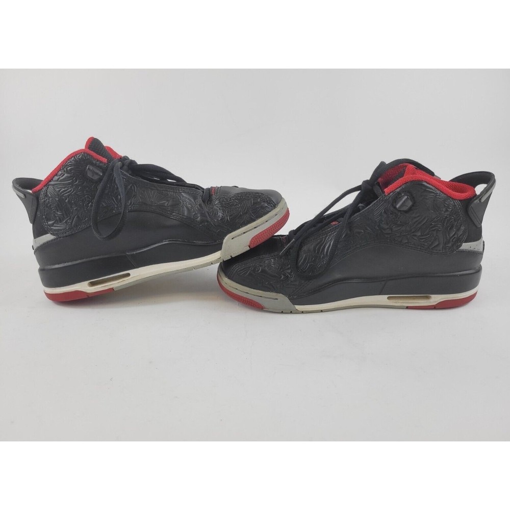 Nike Air Jordan Dub-Zero Bred Black Cement BG 2016 sz 5.5Y